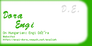 dora engi business card